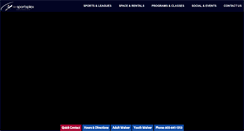 Desktop Screenshot of nhsportsplex.com