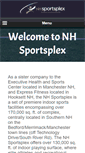Mobile Screenshot of nhsportsplex.com